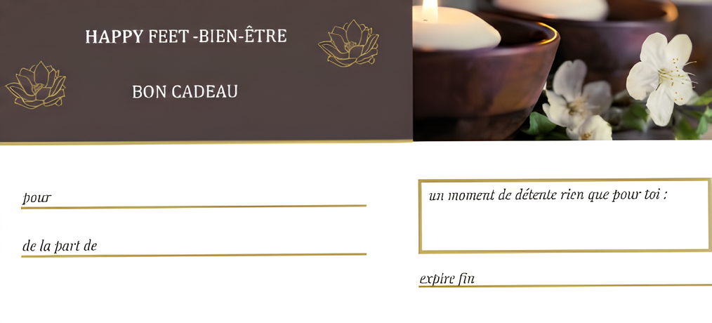 Bons cadeaux Happy Feet